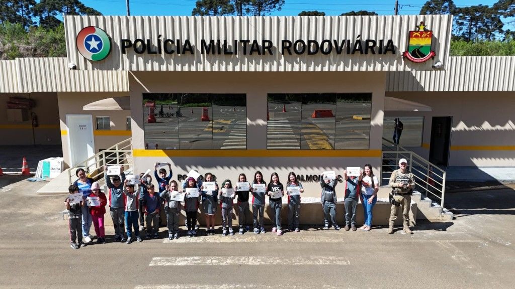 PMRv Forma Alunos em Calmon em Projeto de Conscientização para um Trânsito Mais Seguro