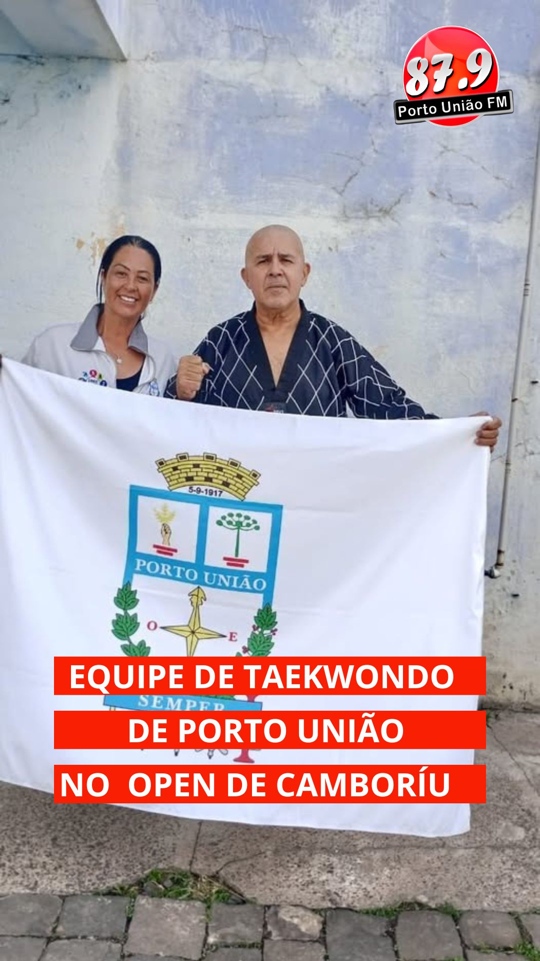 Equipe de  Taekwondo de Porto União no OPEN em Camboríu