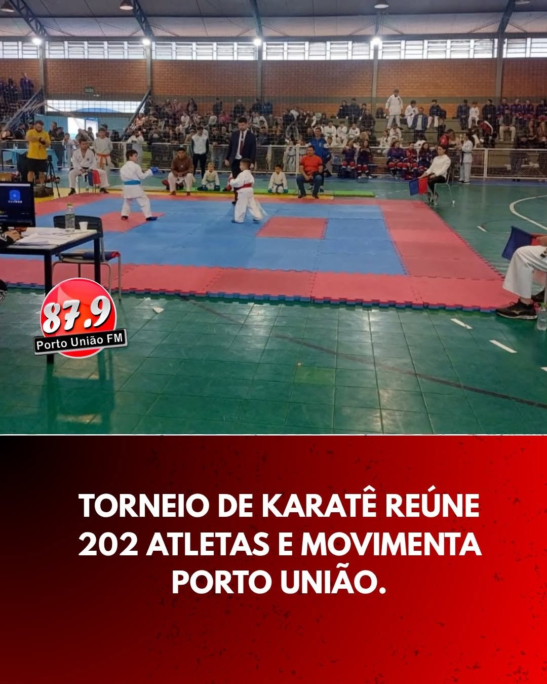 Porto União recebe 2º Torneio Independência de Karatê com mais de 200 atletas O Ginásio de Esportes Olímpio Lusa, em Porto União, recebeu no sábado (19) o 2º Torneio Independência de Karatê