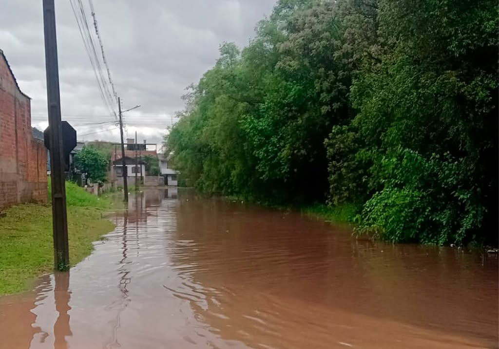 Rio Iguaçu deve ultrapassar 6,1 metros durante o fim de semana em União da Vitória
