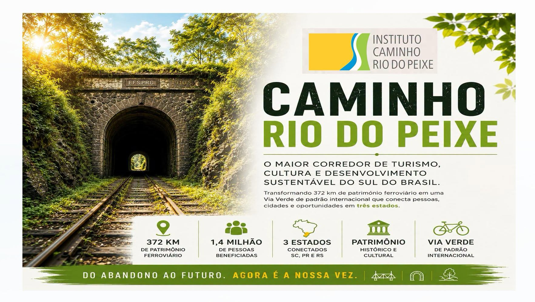 CHEGA AO MINISTÉRIO DOS TRANSPORTES O PROJETO “CAMINHO RIO DO PEIXE”