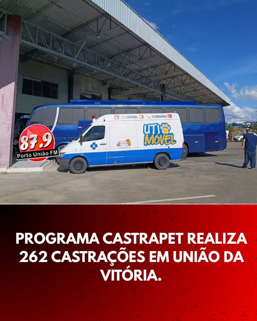 União da Vitória recebeu, nos dias 22 e 23 de julho, mais uma edição do Programa CastraPet Paraná.