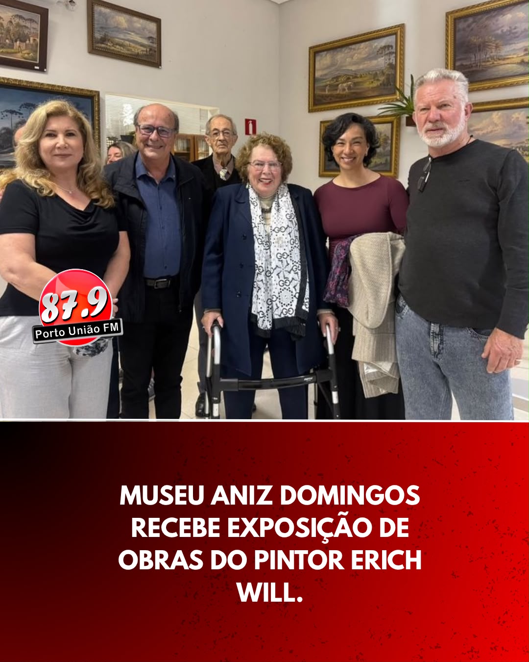 O Museu Aniz Domingos em União da Vitória, recebe uma exposição especial dedicada à obra do pintor Erich Herbert Will artista ligado à história e à memória cultural do município e da região.