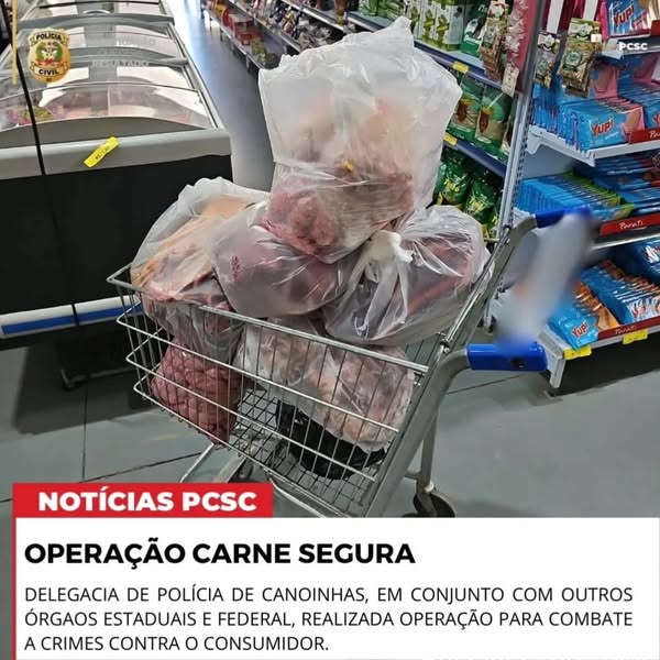 OPERAÇÃO CARNE SEGURA EM CANOINHAS