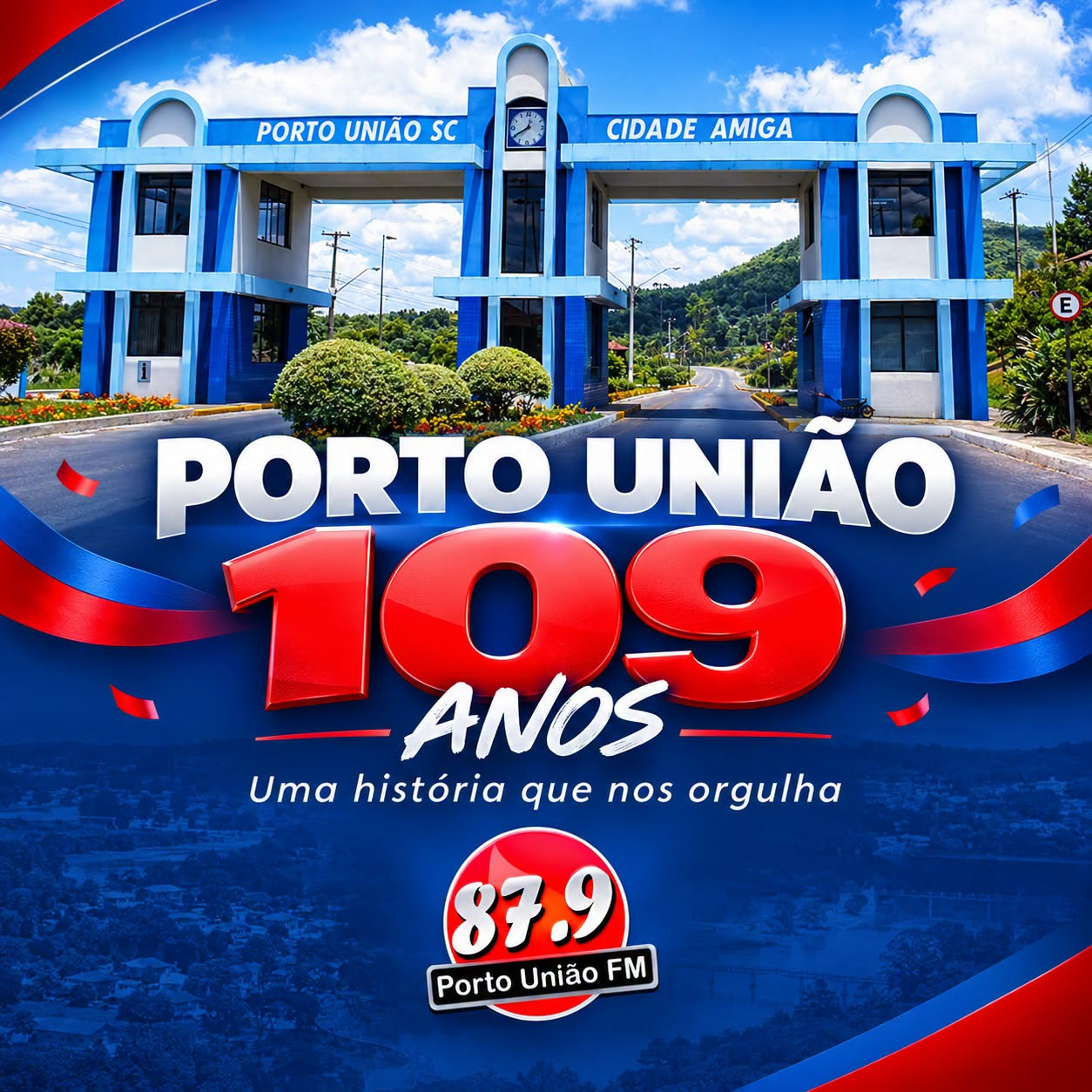 Porto União completa 109 anos!