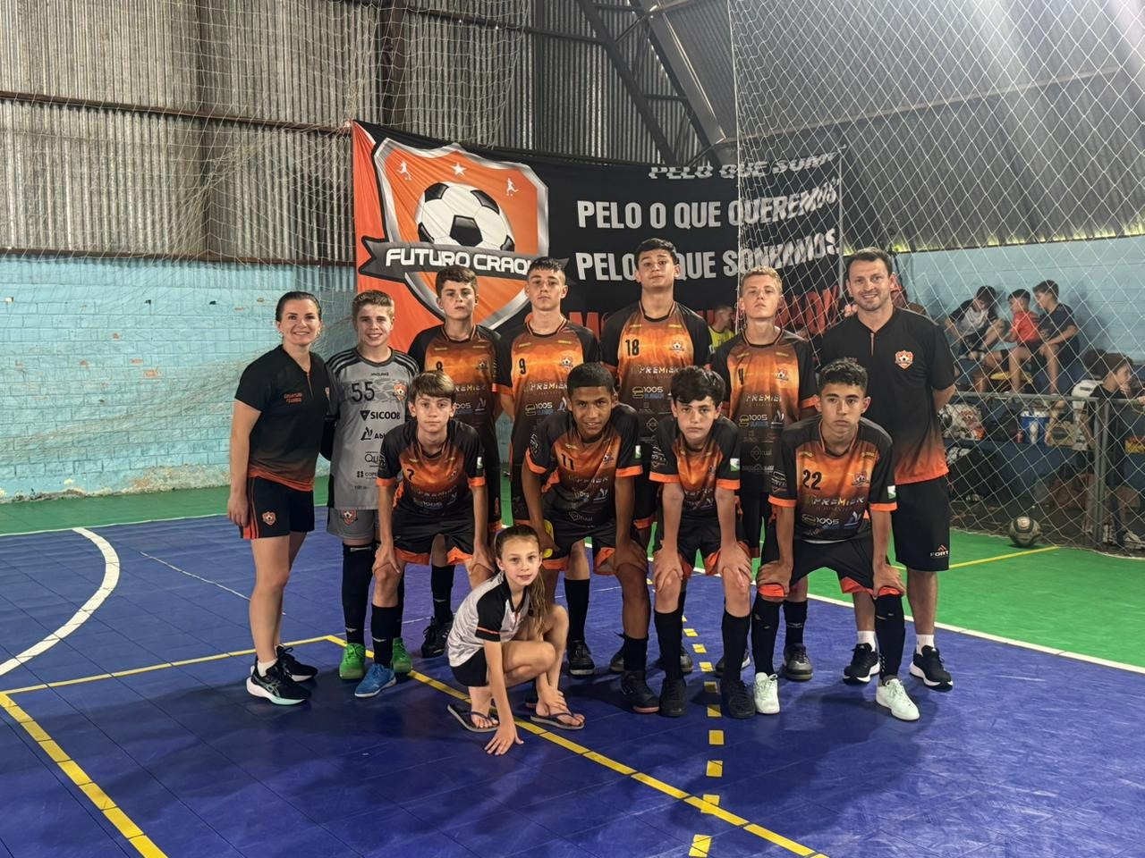 Projeto Futuro Craque com bons resultados nas categorias de base, campeonato Regional em Irati.