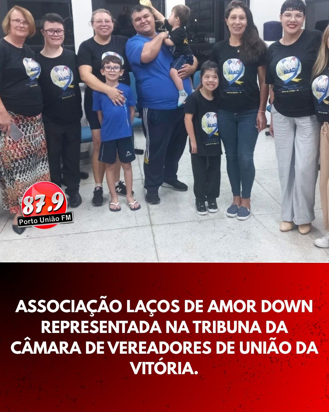 Representante destaca ações da Associação Laços de Amor Down na Câmara de Vereadores