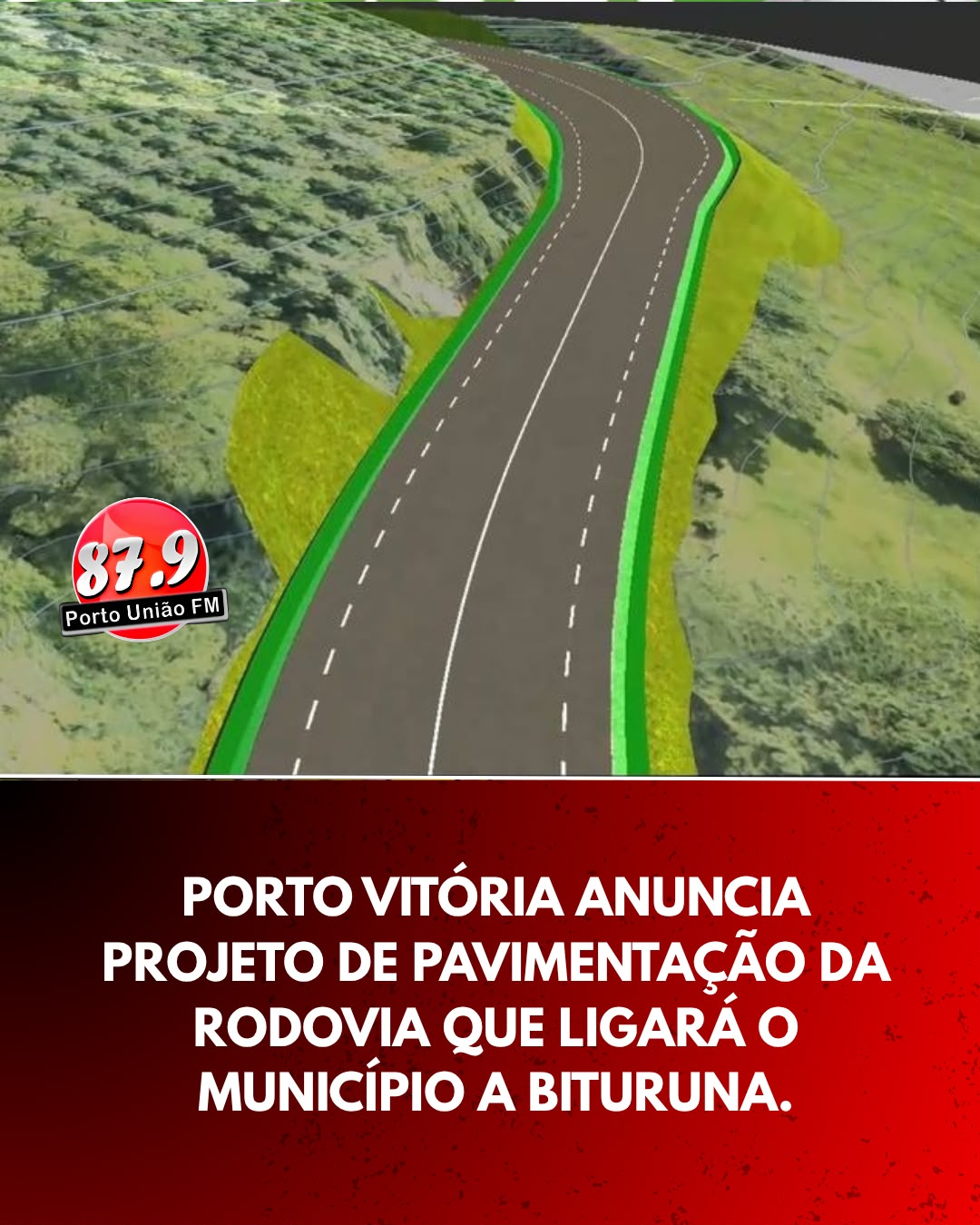 Projeto de pavimentação entre Porto Vitória e Bituruna é entregue ao Governo do Estado Porto Vitória deu um importante passo para a concretização de uma das obras mais aguardadas da região.