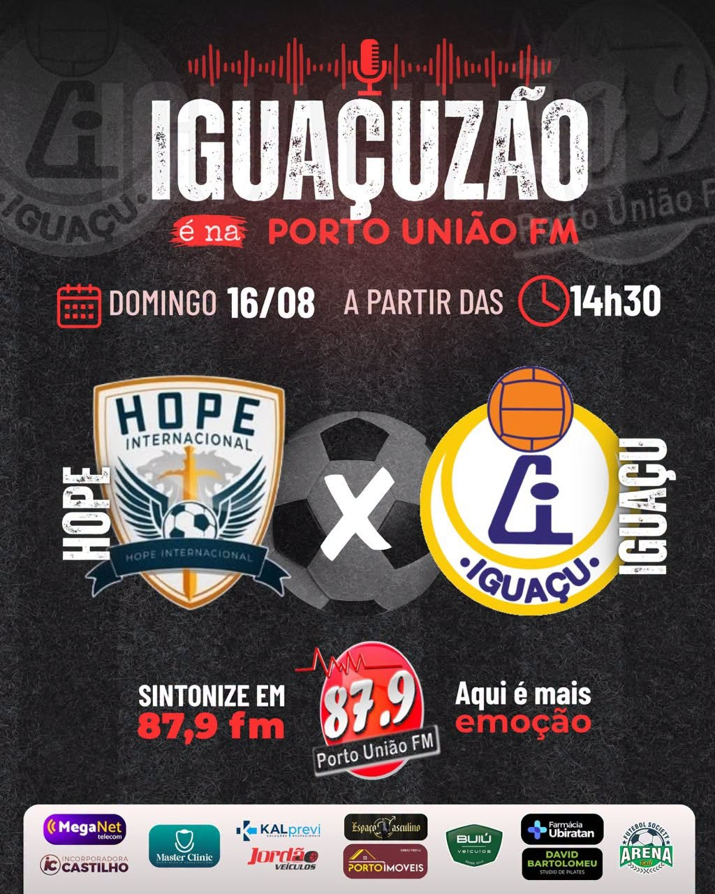 É DIA DE IGUAÇU NA PORTO UNIÃO FM