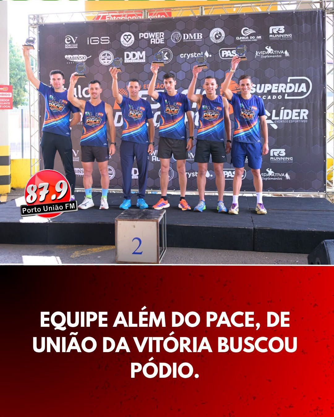 A equipe Além do Pace, de União da Vitória, conquistou um excelente resultado neste domingo ao garantir a medalha de prata no Desafio de Equipes