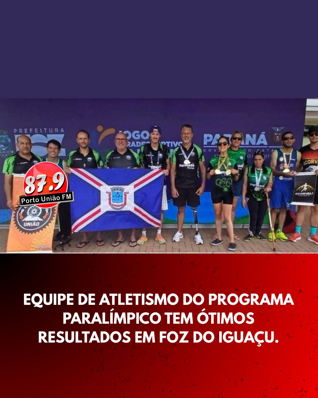 A equipe de Atletismo da Secretaria Municipal de Esportes (SME) conquistou resultados expressivos e históricos para o Programa Paralímpico do município