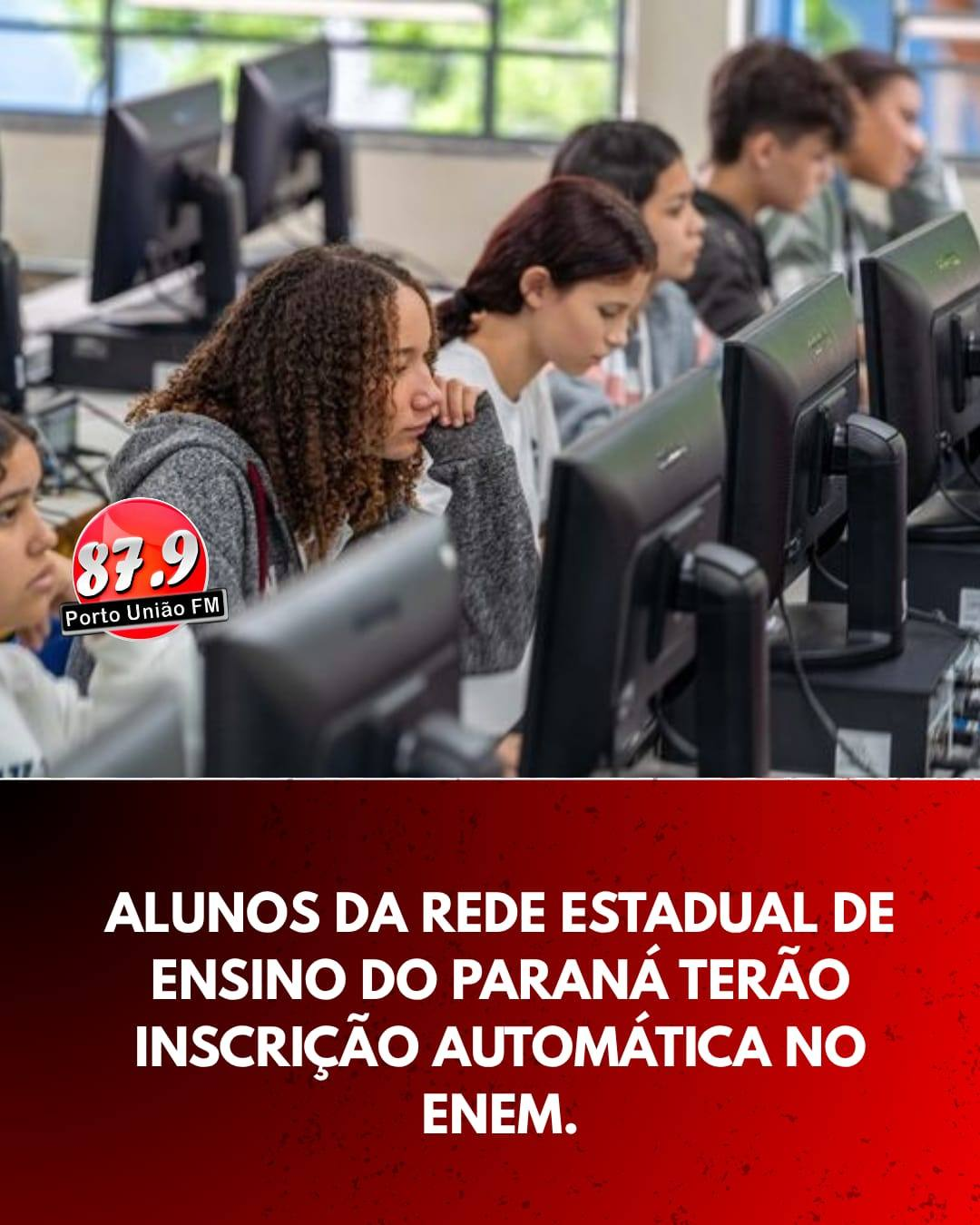 O período de inscrições para o Exame Nacional do Ensino Médio (Enem) 2026 segue aberto até o dia 5 de junho e conta com uma novidade para estudantes da rede pública: os alunos que estão concluindo o Ensino Médio terão a inscrição realizada automaticamente no sistema.