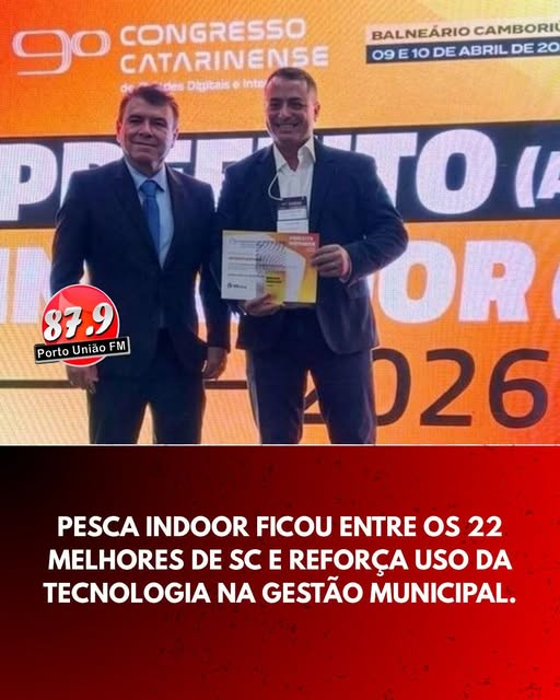 O município de Porto União marcou presença no 9º Congresso Catarinense de Cidades Digitais e Inteligentes