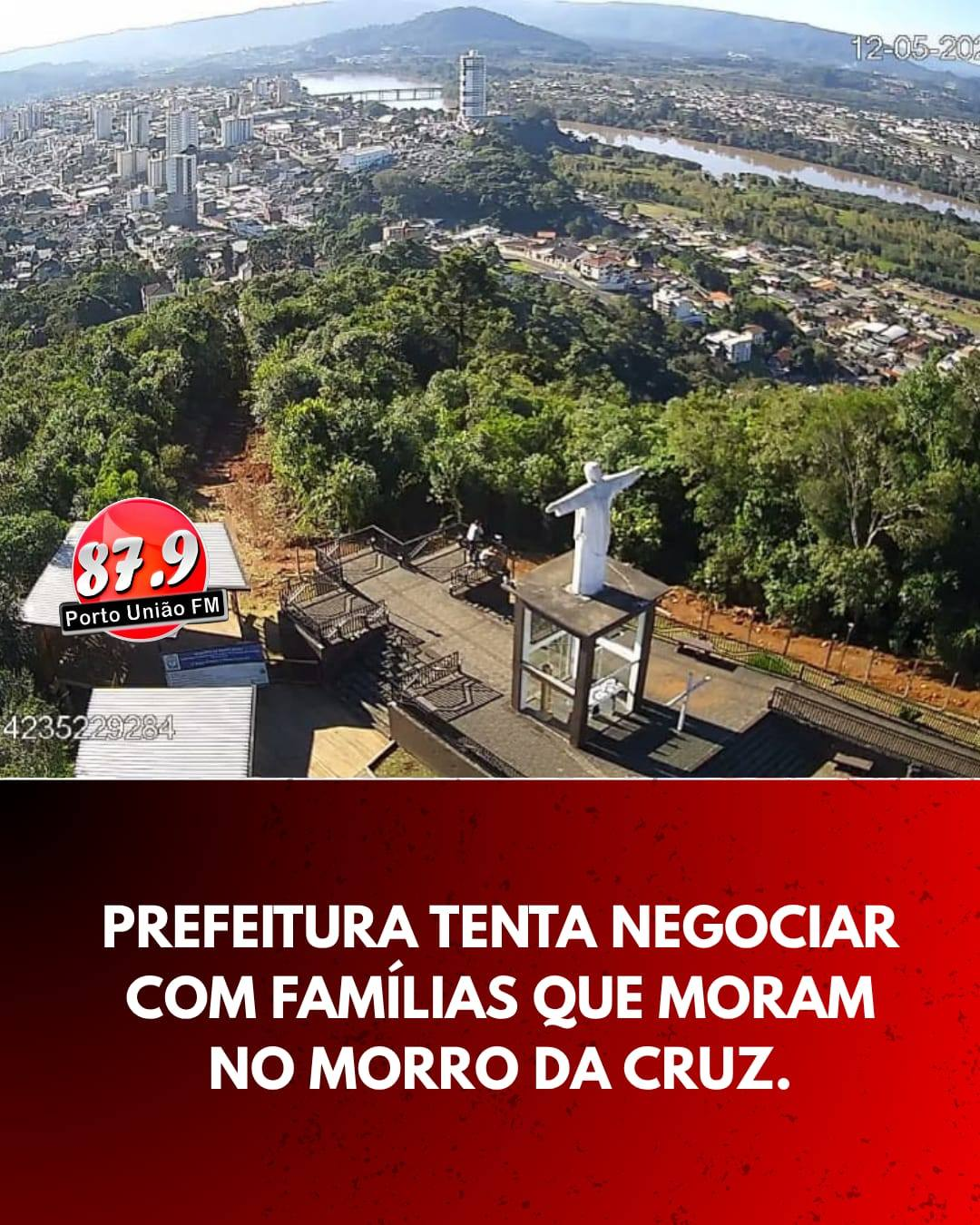 Prefeitura de Porto União negocia realocação de famílias em área de risco no Morro da Cruz