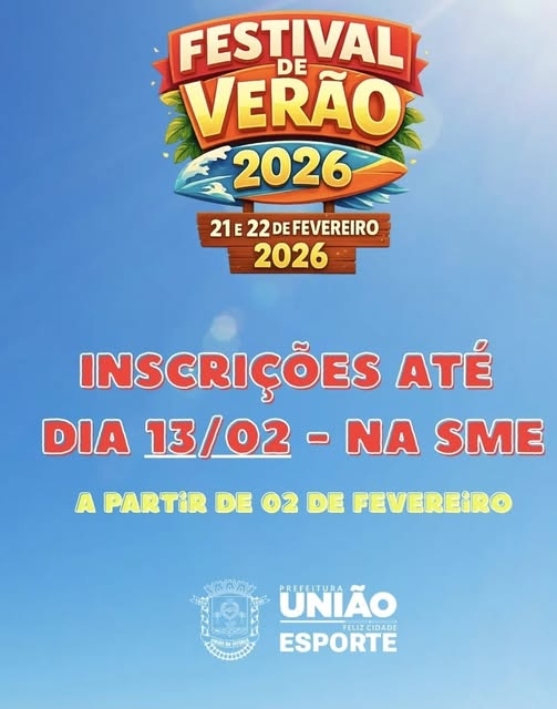 O Festival de Verão 26, será realizado nos dias 21 e 22 de Fevereiro no Estádio Antiocho Pereira .