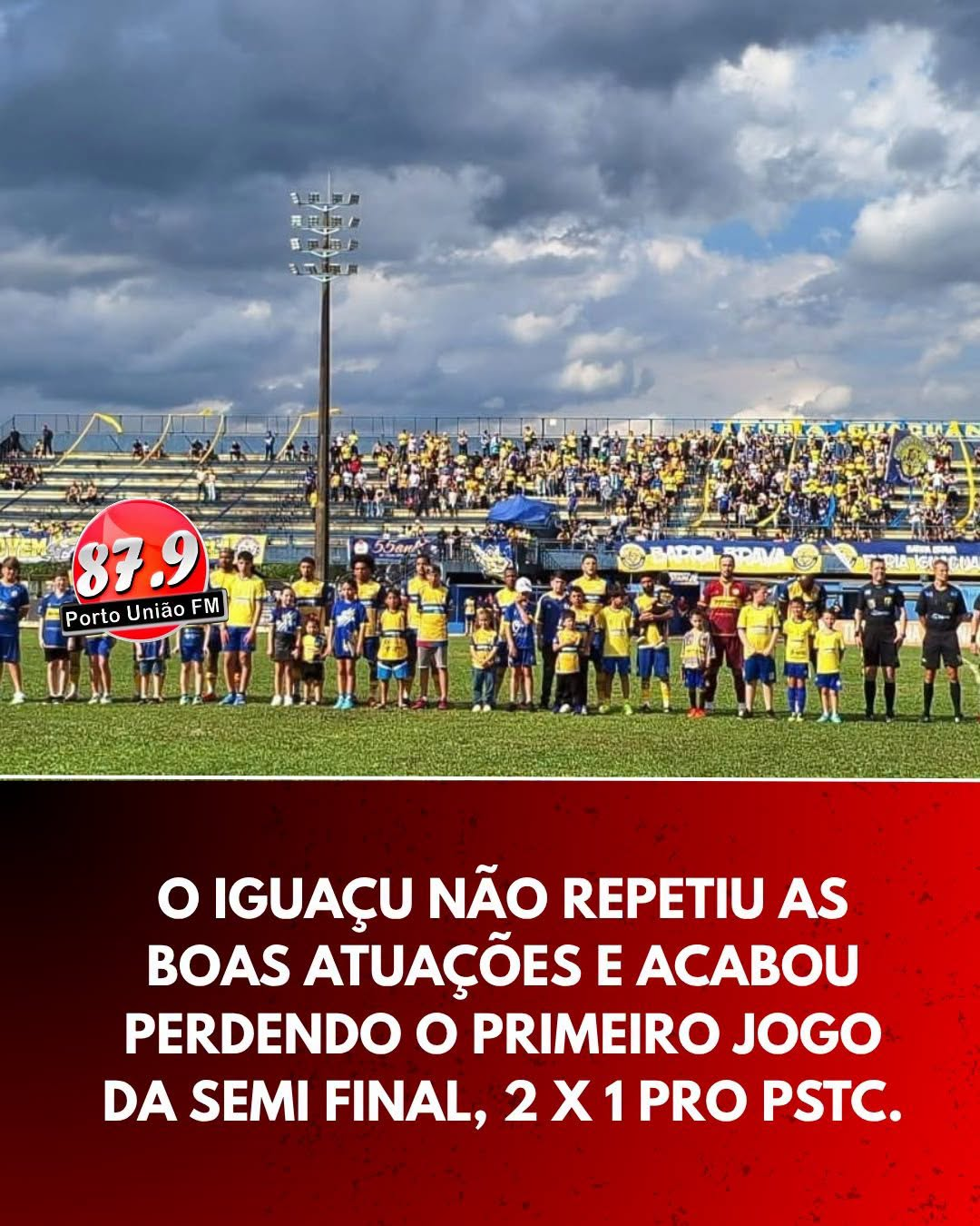 IGUAÇU PERDE EM CASA