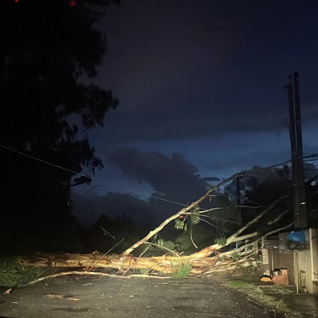 TEMPORAL CAUSA PREJUÍZO NESTE DOMINGO 29/12 EM MAFRA